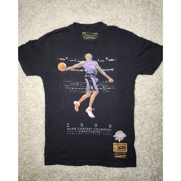 Vintage Toronto Raptors Shirt Mens S NBA Basketball Vince Carter Dunk 2000 Tee - Picture 1 of 4